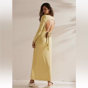 Free People Aubre Open Back Essential Dress
